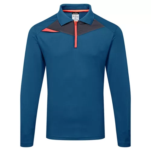 Portwest DX414 DX4 hosszú ujjú póló L/S Metro kék - M