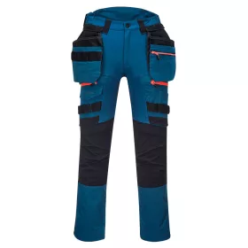   Portwest DX440 DX4 nadrág lezippzározható lengőzsebbel Metro kék - 34