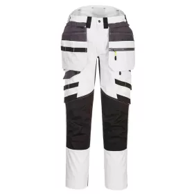   Portwest DX440 DX4 nadrág lezippzározható lengőzsebbel Fehér/Szürke - 30
