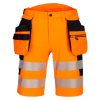 Portwest DX446 DX4 Hi-Vis Holster rövidnadrág Narancs/Fekete - 34