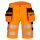 Portwest DX446 DX4 Hi-Vis Holster rövidnadrág Narancs/Fekete - 34