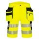 Portwest DX446 DX4 Hi-Vis Holster rövidnadrág Sárga/Fekete - 40