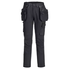   Portwest DX456 DX4 Craft levehető lengőzsebes nadrág Fekete - 38