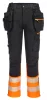 Portwest DX457 DX4 Hi-Vis class 1 craft nadrág Narancs/Fekete - 30