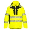 Portwest DX461 DX4 Hi-Vis Téli kabát Sárga/Fekete - S