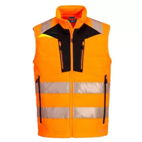   Portwest DX479 DX4 Hi-Vis Softshell Mellény Narancs/Fekete - M