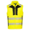 Portwest DX479 DX4 Hi-Vis Softshell Mellény Sárga/Fekete - 3XL