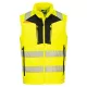 Portwest DX479 DX4 Hi-Vis Softshell Mellény Sárga/Fekete - M