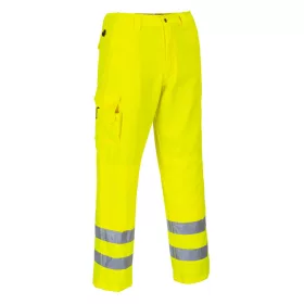 Portwest E046 Hi-Vis Combat nadrág Sárga - 3XL