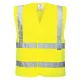 Portwest EC76 Eco Hi-Vis mellény (10 csomag) Sárga - S/M