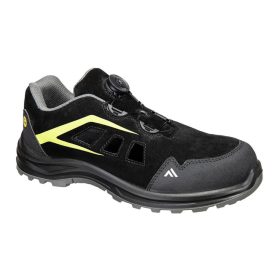   Portwest FE06 Composite szandál S1 ESD SR FO Fekete/Zöld - 37