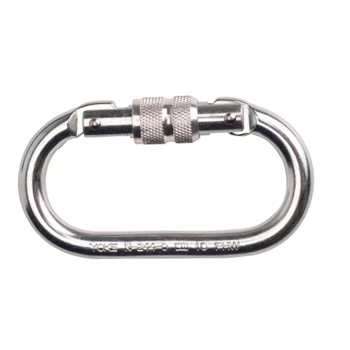 Portwest FP30 Screwgate karabiner Ezüst