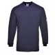 Portwest FR11 Lángálló, antisztatikus hosszú ujjú póló Navy - 4XL
