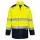 Portwest FR605 Bizflame Rain+ Hi-Vis Light Arc lángálló kabát Sárga/Navy - L