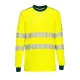 Portwest FR701 WX3 Lángálló Hi-Vis póló Sárga/Navy - XXL