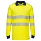 Portwest FR702 WX3 Lángálló Hi-Vis pólóing Sárga/Navy - L