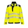 Portwest FR714 PW3 FR Hi-Vis Work lángálló kabát Sárga/Fekete - S