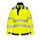 Portwest FR715 PW3 FR Hi-Vis női lángálló kabát Sárga/Fekete - L