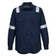 Portwest FR720 FR Lightweight könnyű lángálló antisztatikus ing Navy - L