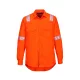 Portwest FR720 FR Lightweight könnyű lángálló antisztatikus ing Piros - M