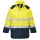 Portwest FR79 Bizflame Rain+ Hi-Vis Arc lángálló kabát Sárga/Navy - L