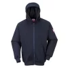 Portwest FR81 FR kapucnis pulóver Navy - L