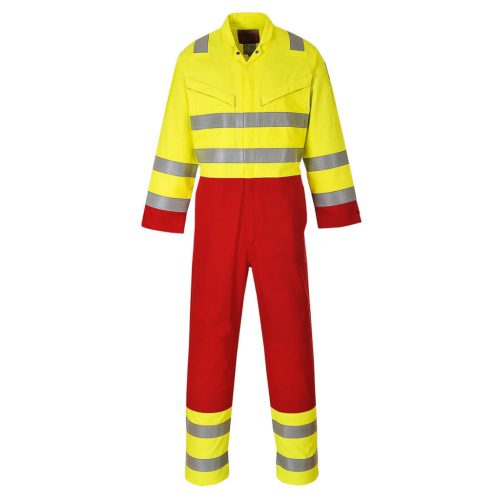 Portwest FR90 Bizflame Work Hi-Vis overál Sárga - S