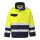 Portwest MV25 Hi-Vis Modaflame munkakabát Sárga/Navy - L
