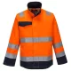 Portwest MV35 Modaflame RIS kabát Narancs/Navy - M
