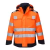 Portwest MV70 Modaflame Rain Multi Norm Arc kabát Narancs/Navy - XXL