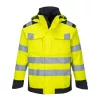 Portwest MV70 Modaflame Rain Multi Norm Arc kabát Sárga/Navy - M