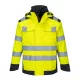 Portwest MV70 Modaflame Rain Multi Norm Arc kabát Sárga/Navy - M