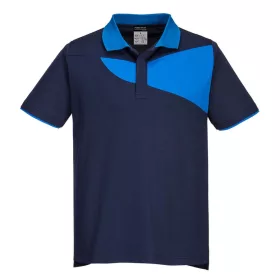 Portwest PW210 PW2 Pólóing S/S Navy/Royal - L