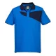 Portwest PW210 PW2 Pólóing S/S Royal/Navy - XXL