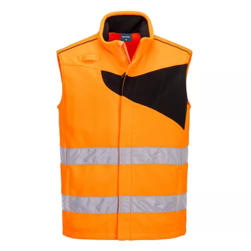 Portwest PW231 PW2 Hi-Vis polár Narancs/Fekete - S