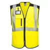 Portwest PW309 PW3 Hi-Vis Executive mellény Sárga/Fekete - L