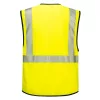 Portwest PW309 PW3 Hi-Vis Executive mellény Sárga/Fekete - L