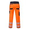 Portwest PW340 PW3 Hi-Vis nadrág Narancs/Navy - 30