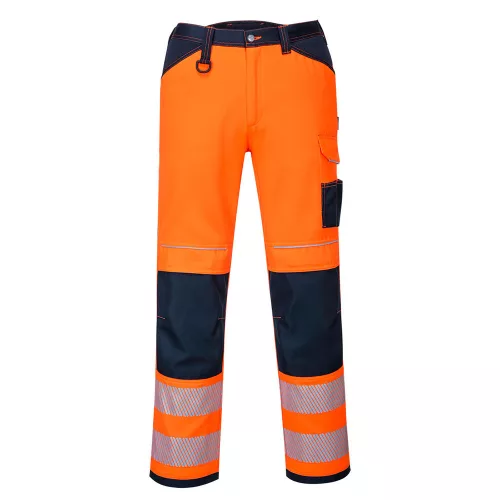 Portwest PW340 PW3 Hi-Vis nadrág Narancs/Navy - 41