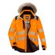 Portwest PW369 PW3 Hi-Vis Parka télikabát Narancs/Fekete - XL