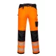 Portwest PW385 PW3 Hi-Vis női stretch munkanadrág Narancs/Fekete - 28