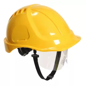   Portwest PW54 Endurance Plus védősisak védőszemüveggel Sárga