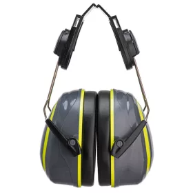   Portwest PW76 HV Extreme fülvédő középméretű Clip-On Szürke/Sárga