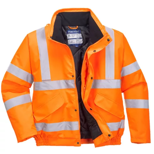 Portwest RT32 Hi-Vis bomber dzseki Narancs - 5XL