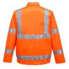 Portwest RT40 Hi-Vis polipamut bomber dzseki Narancs - L