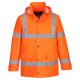 Portwest S460 Hi-Vis Traffic kabát Narancs - M