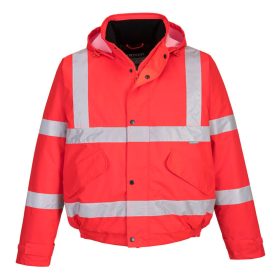 Portwest S463 Hi-Vis bomber dzseki Piros - L