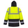 Portwest S466 Hi-Vis Kéttónusú Traffic kabát Sárga/Fekete - L