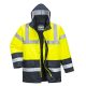 Portwest S466 Hi-Vis Kéttónusú Traffic kabát Sárga - XL