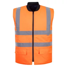 Portwest S469 Hi-Vis kifordítható mellény Narancs - 4XL
